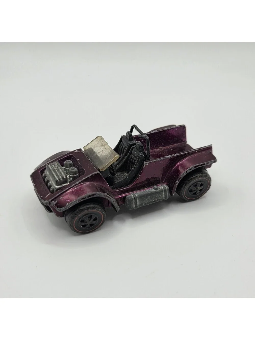 Vintage 1969 Hot Wheels Redline Power Pad Metallic Magenta